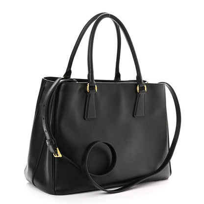 Prada Saffiano Lux Medium Tote Black 3 of 9