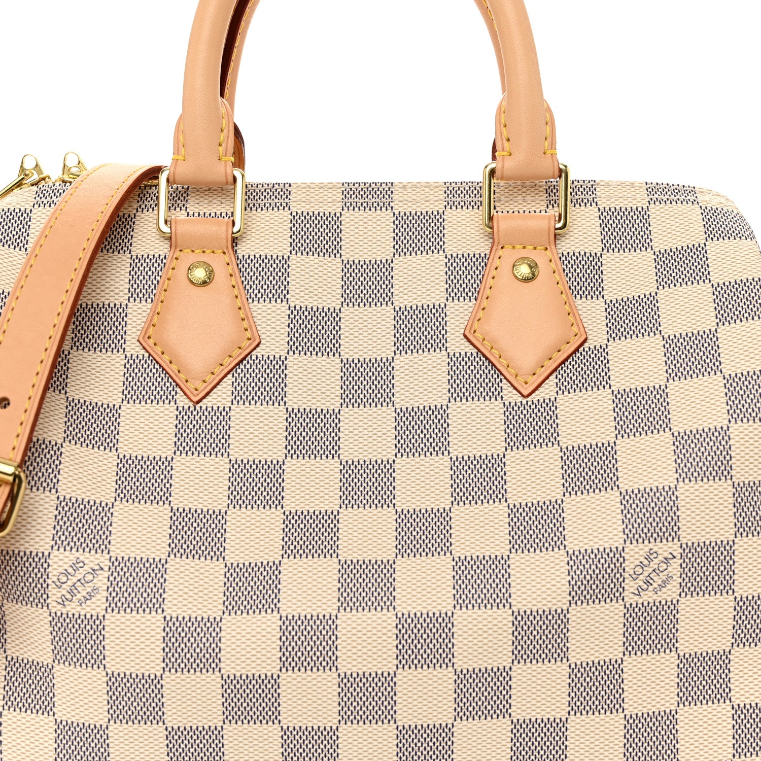 Louis Vuitton Damier Azur Speedy Bandouliere 25 8 of 10