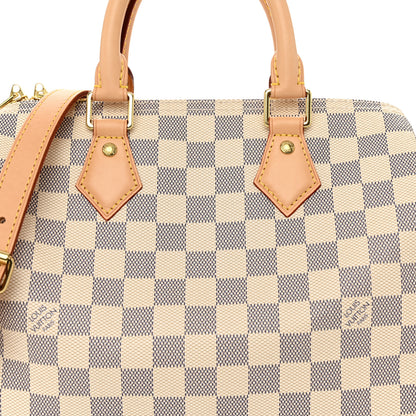 Louis Vuitton Damier Azur Speedy Bandouliere 25 8 of 10
