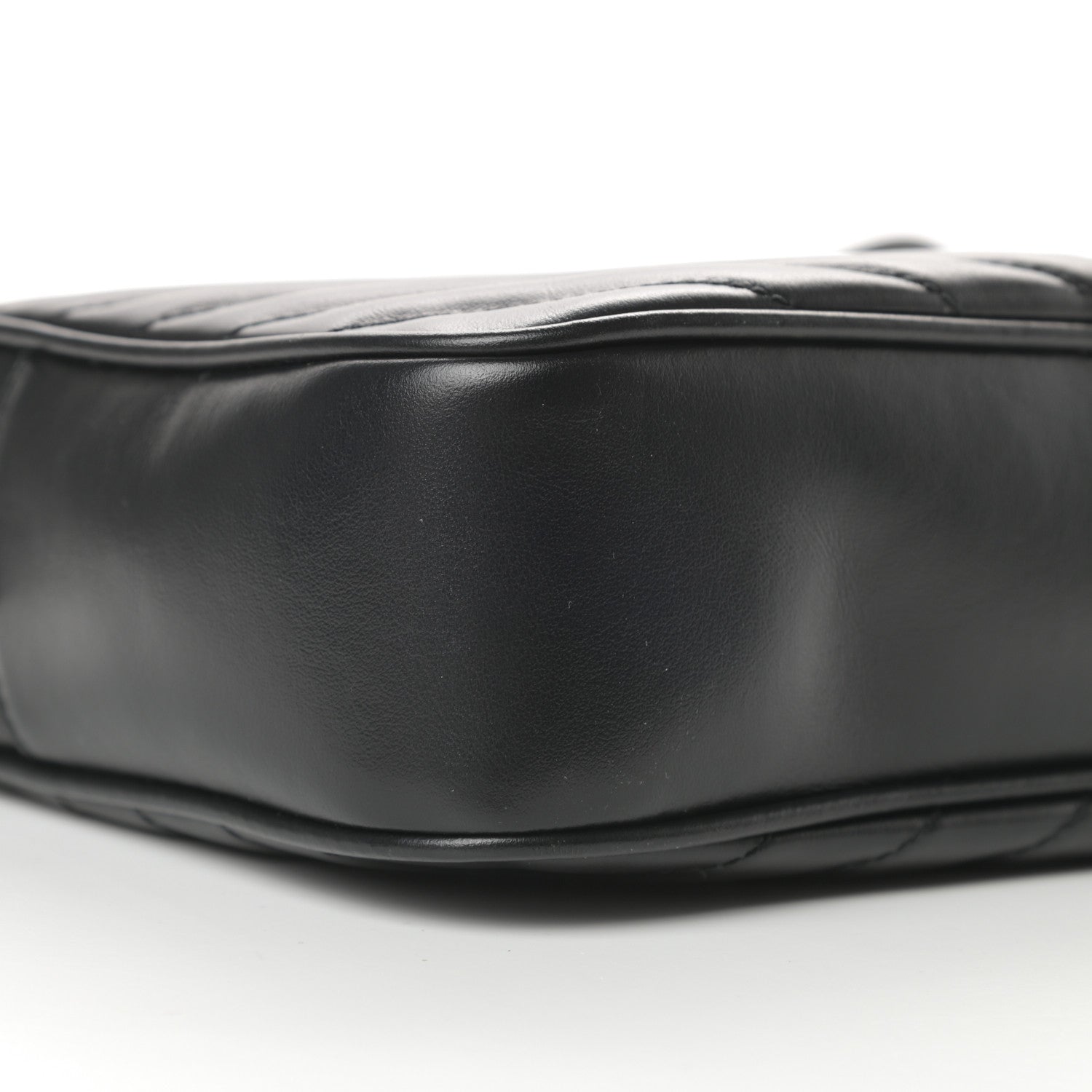 Saint Laurent Calfskin Matelasse Monogram Lou Camera Bag Black 9 of 10