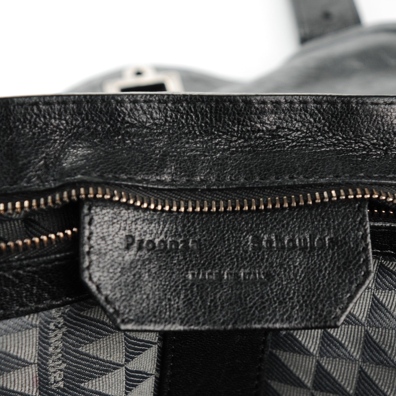 Proenza Schouler Lambskin Large PS1 Satchel Black 7 of 10