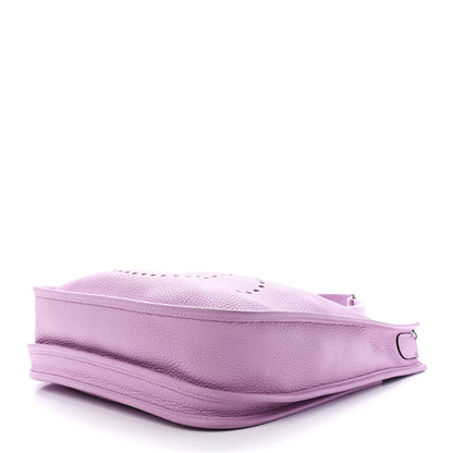 Hermes Taurillon Clemence Evelyne III PM Mauve Sylvestre 8 of 10