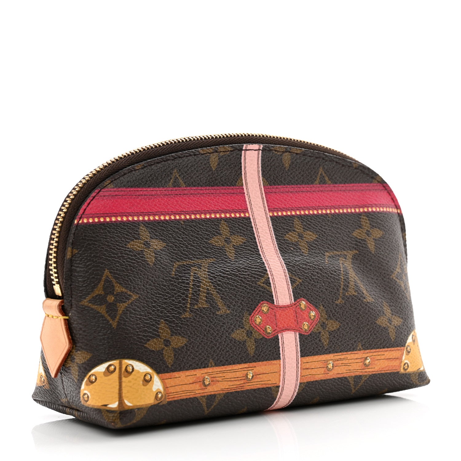 Louis Vuitton Monogram Summer Trunks Cosmetic Pouch PM 3 of 6
