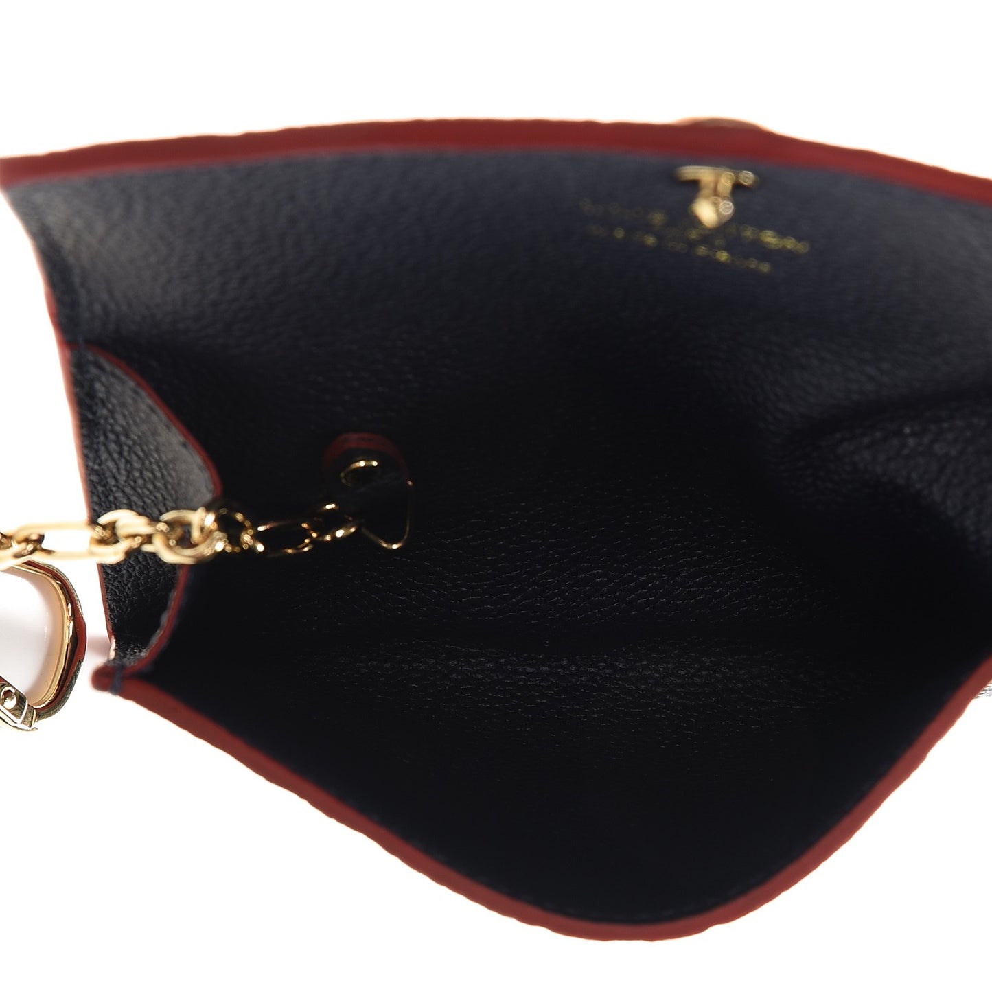Empreinte Key Pouch Marine Rouge