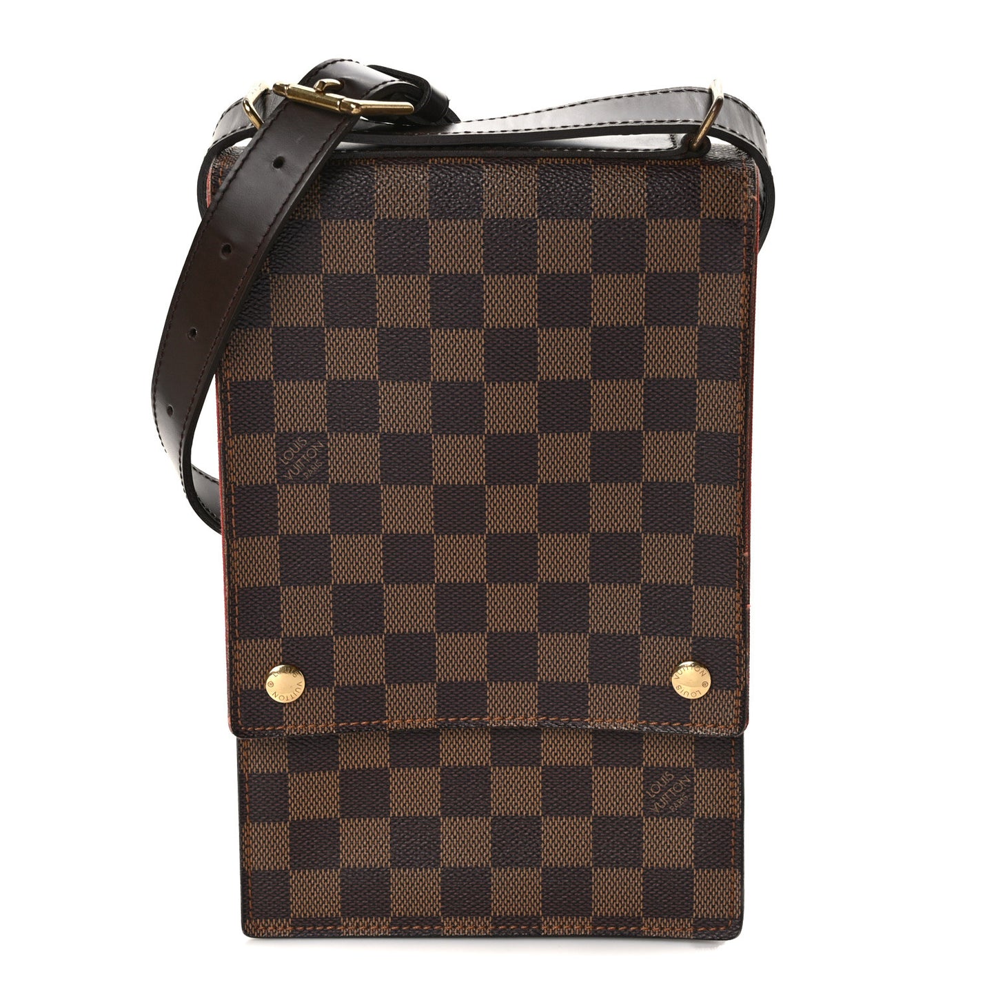 Damier Ebene Portobello Travel Shoulder Bag