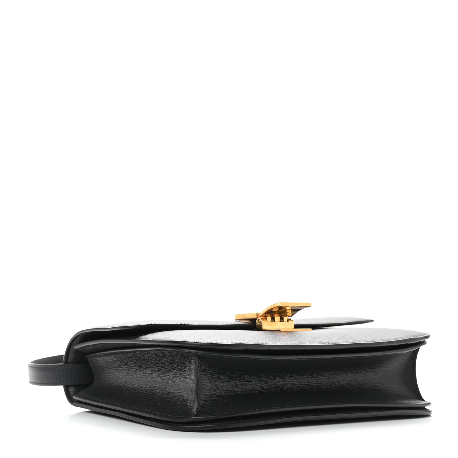 Celine Liege Calfskin Medium Classic Box Flap Bag Anthracite 5 of 9
