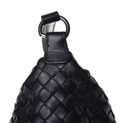 Bottega Veneta Nappa Intrecciato Small Shoulder Bag Black 9 of 9