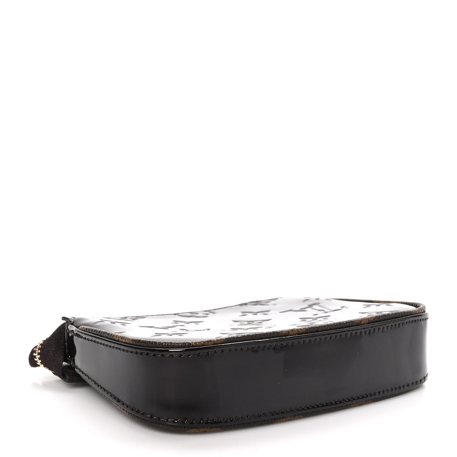 Louis Vuitton Vernis Monogram Mini Pochette Accessories Amarante 4 of 10