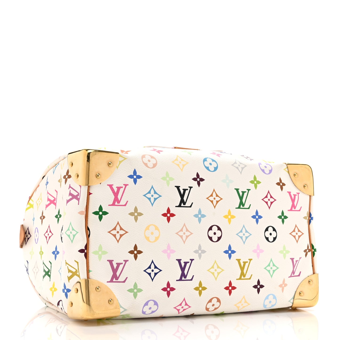 Monogram Multicolor Speedy 30 White