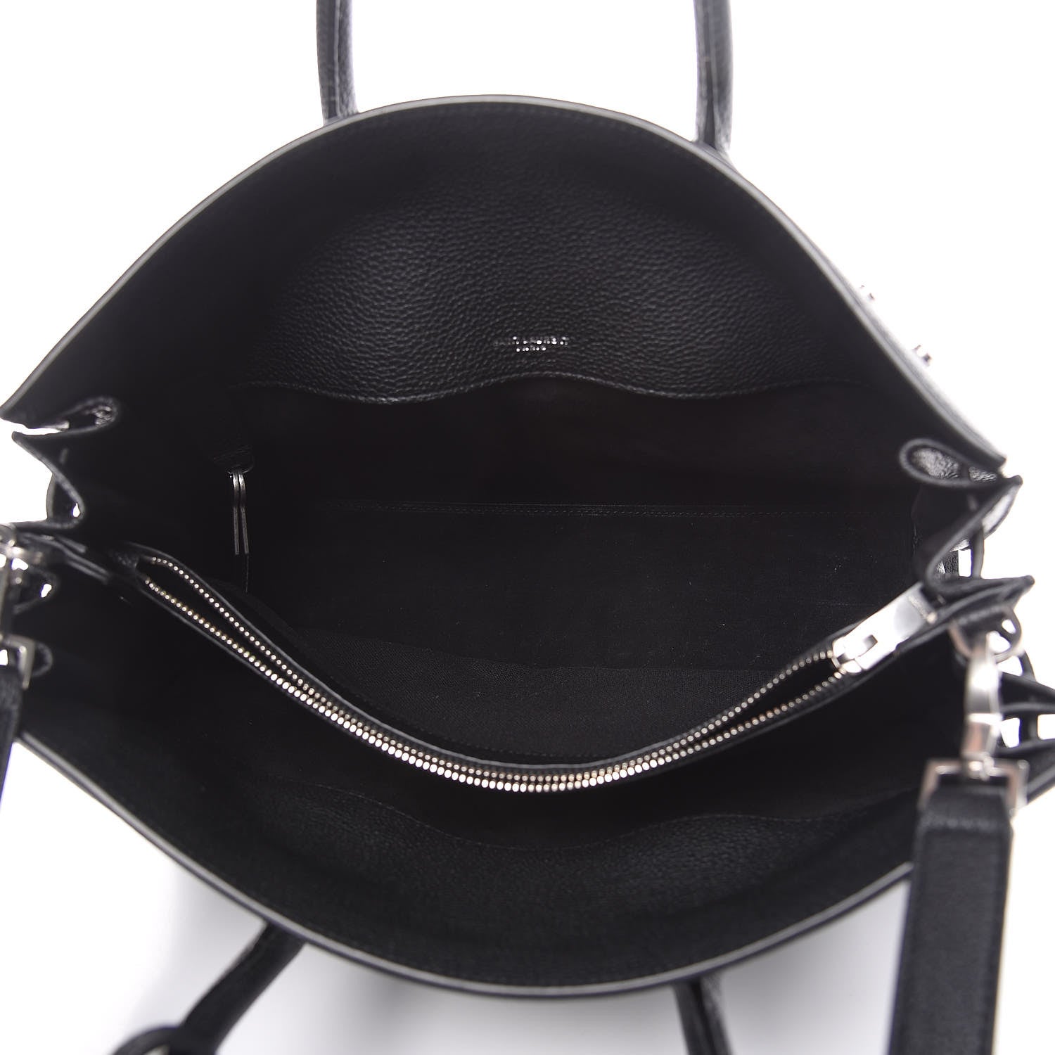 Saint Laurent Grained Calfskin Small Supple Sac De Jour Black 5 of 10