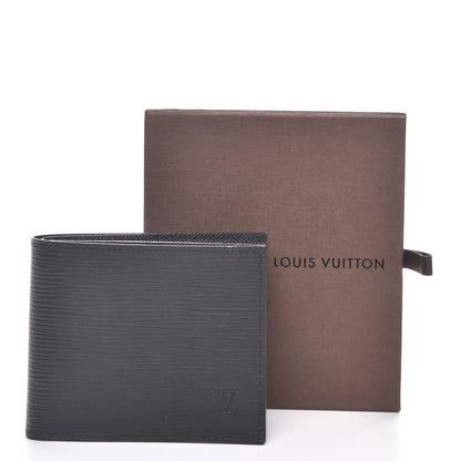 Louis Vuitton Epi Marco Wallet Black 8 of 8