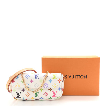 Louis Vuitton LV X TM Monogram Multicolor Ivy Wallet On Chain White 10 of 10