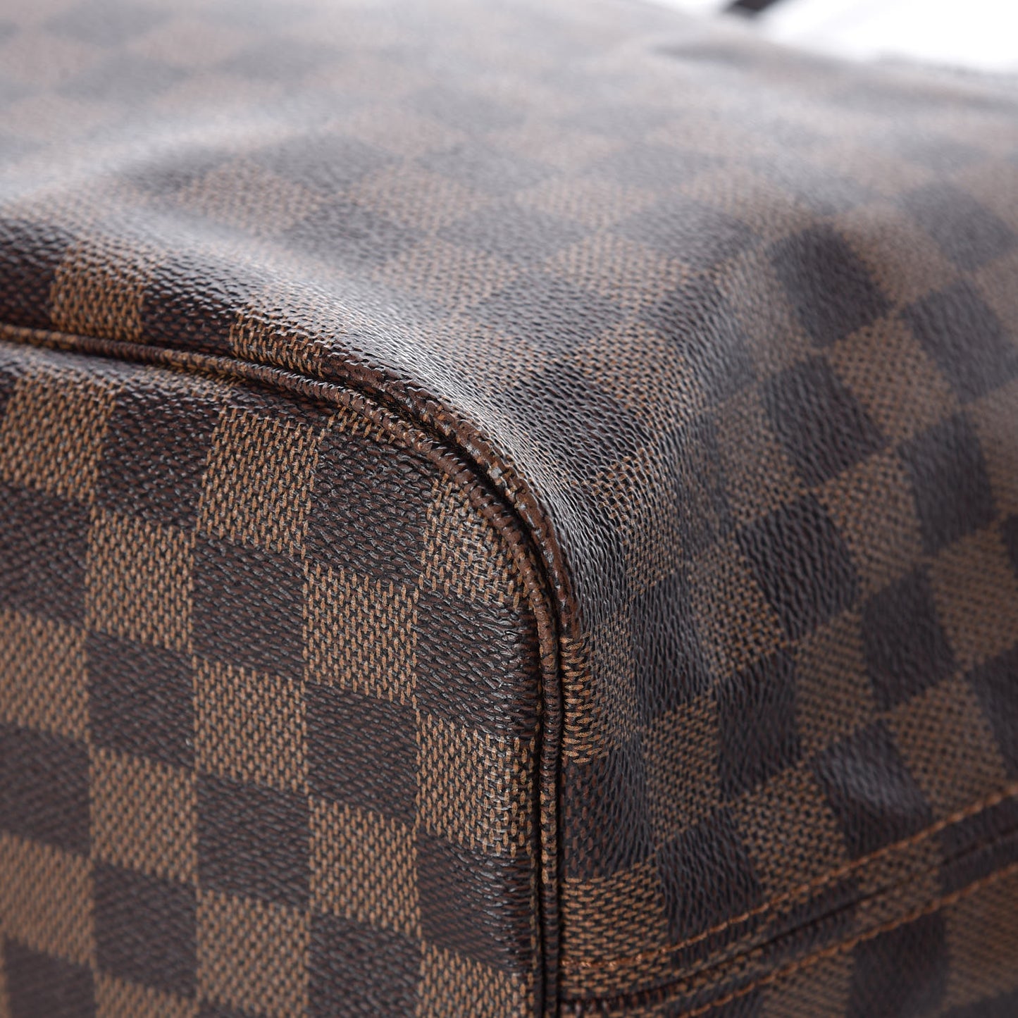 Damier Ebene Neo Neverfull MM Rose Ballerine