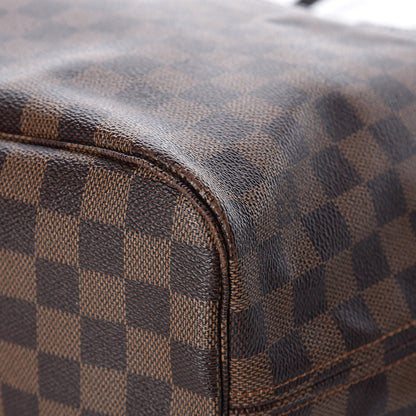 Louis Vuitton Damier Ebene Neo Neverfull MM Rose Ballerine 17 of 21
