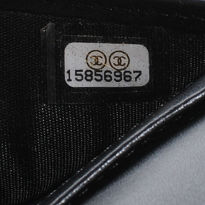Chanel Caviar Zip Around Wallet Black 9 of 9