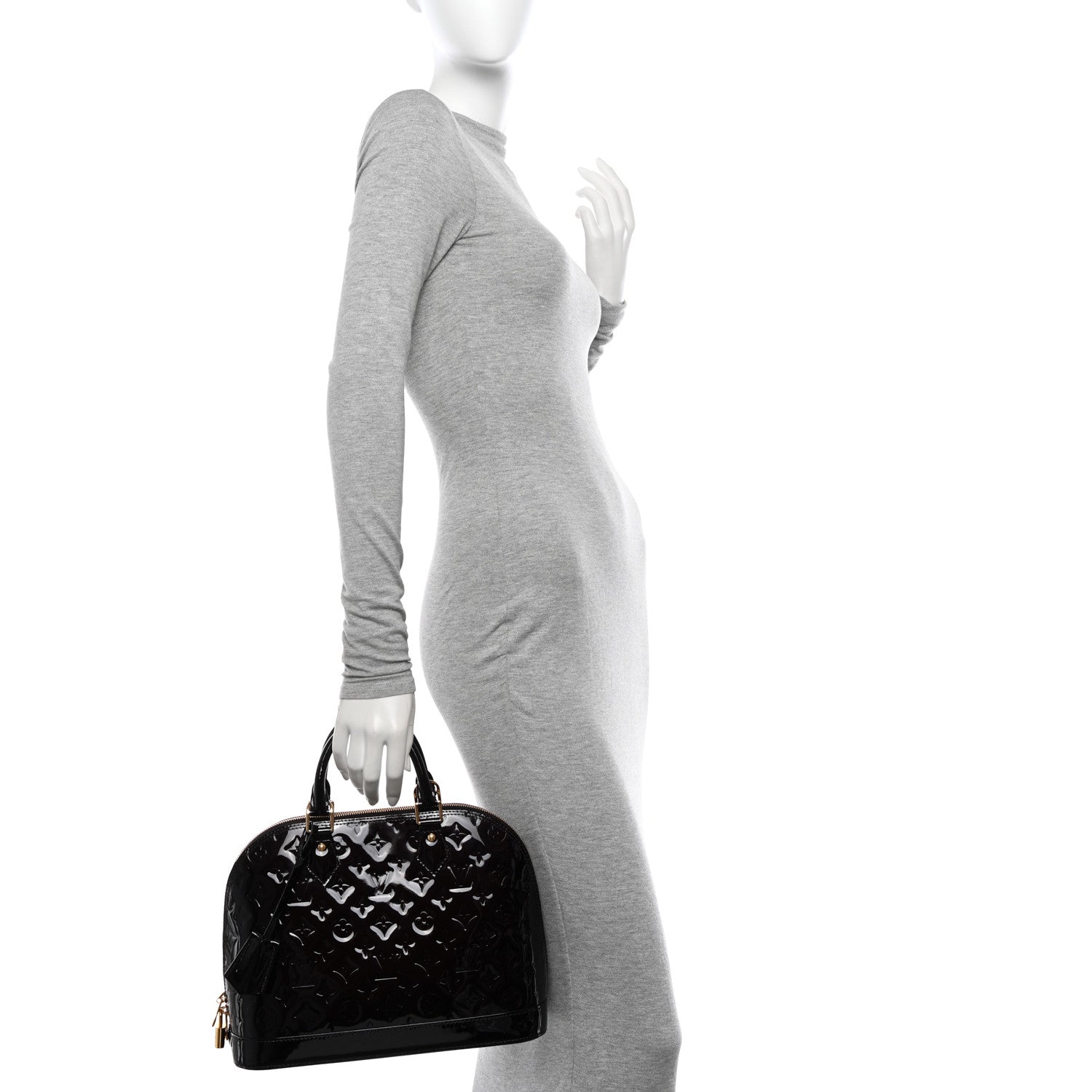 Louis Vuitton Vernis Alma PM Amarante 2 of 11