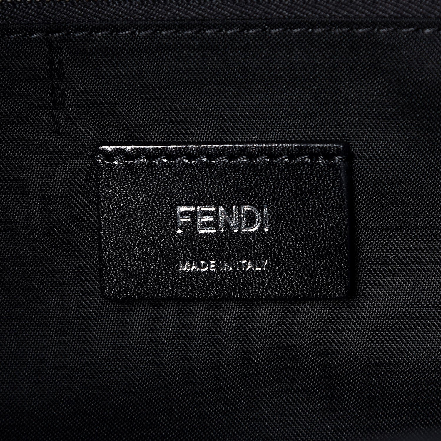 Fendi Nylon Vitello Liberty Metal Monster Eyes Rounded Backpack Equatore 6 of 7
