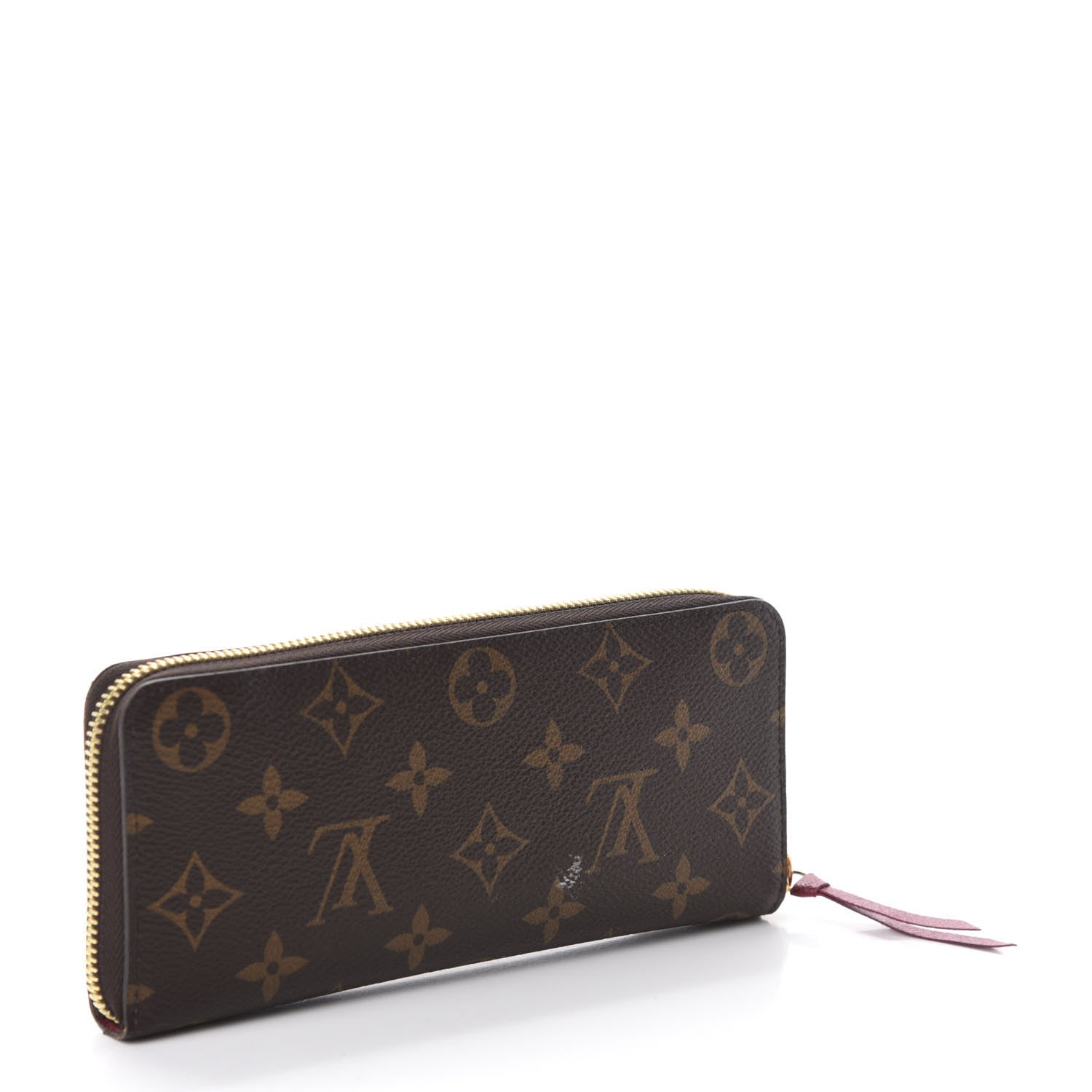 Louis Vuitton Monogram Clemence Wallet Fuchsia 3 of 8