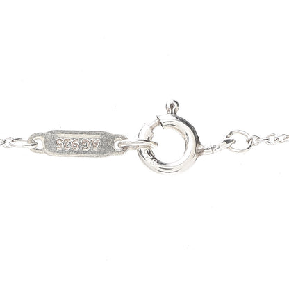 Tiffany Sterling Silver Rubedo 1837 Circles Pendant Necklace 4 of 5