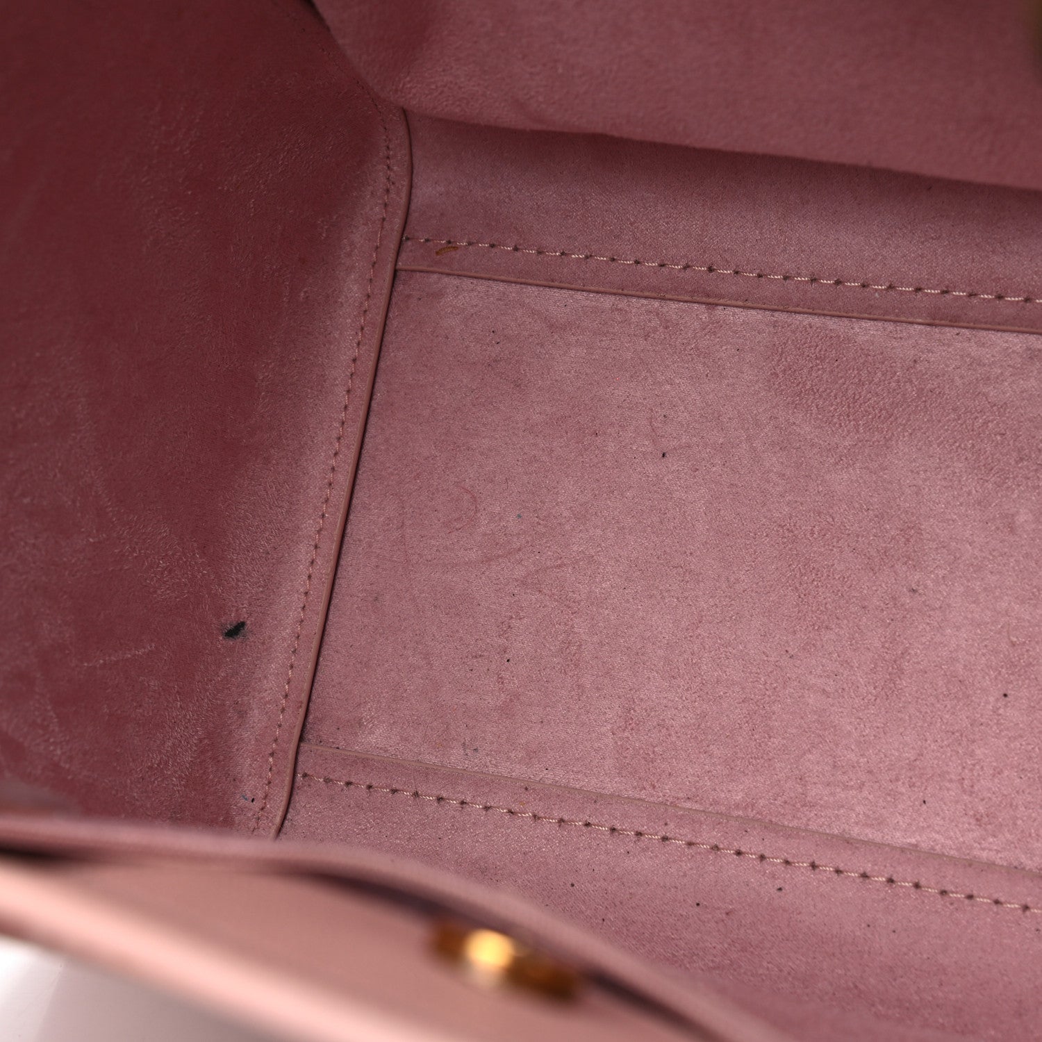Chanel Caviar Small Studded Deauville Tote Light Pink 5 of 12
