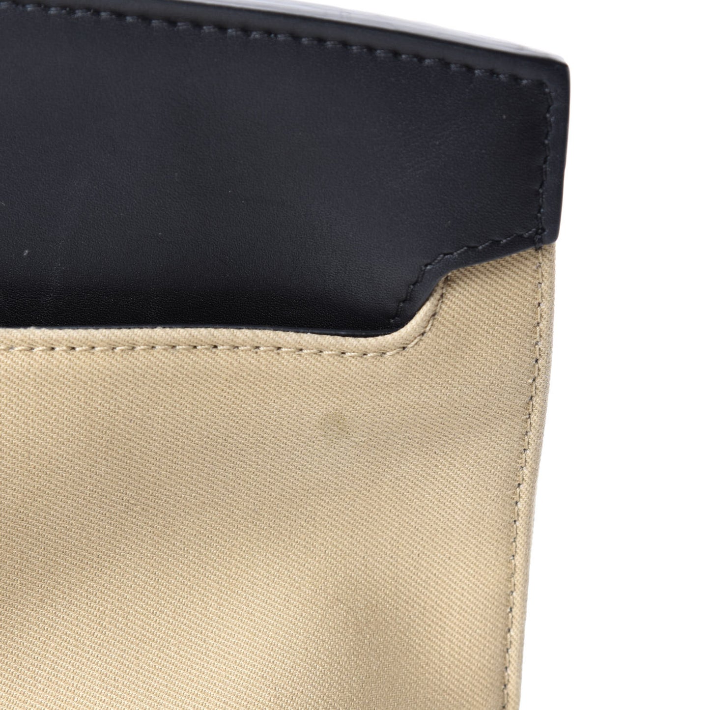 Calfskin Medium Society Tote Black Honey