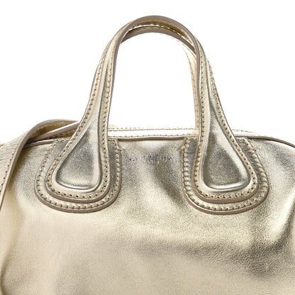 Givenchy Metallic Calfskin Micro Nightingale Gold 9 of 9