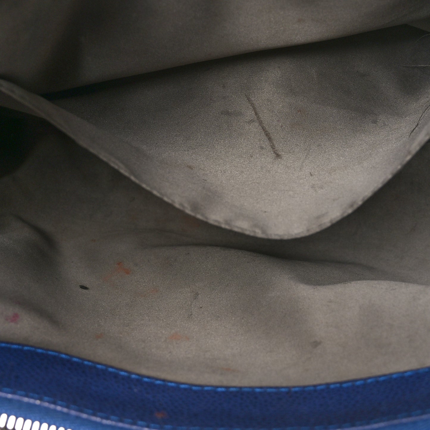 Caviar Quilted Grand Shopping Tote GST Blue