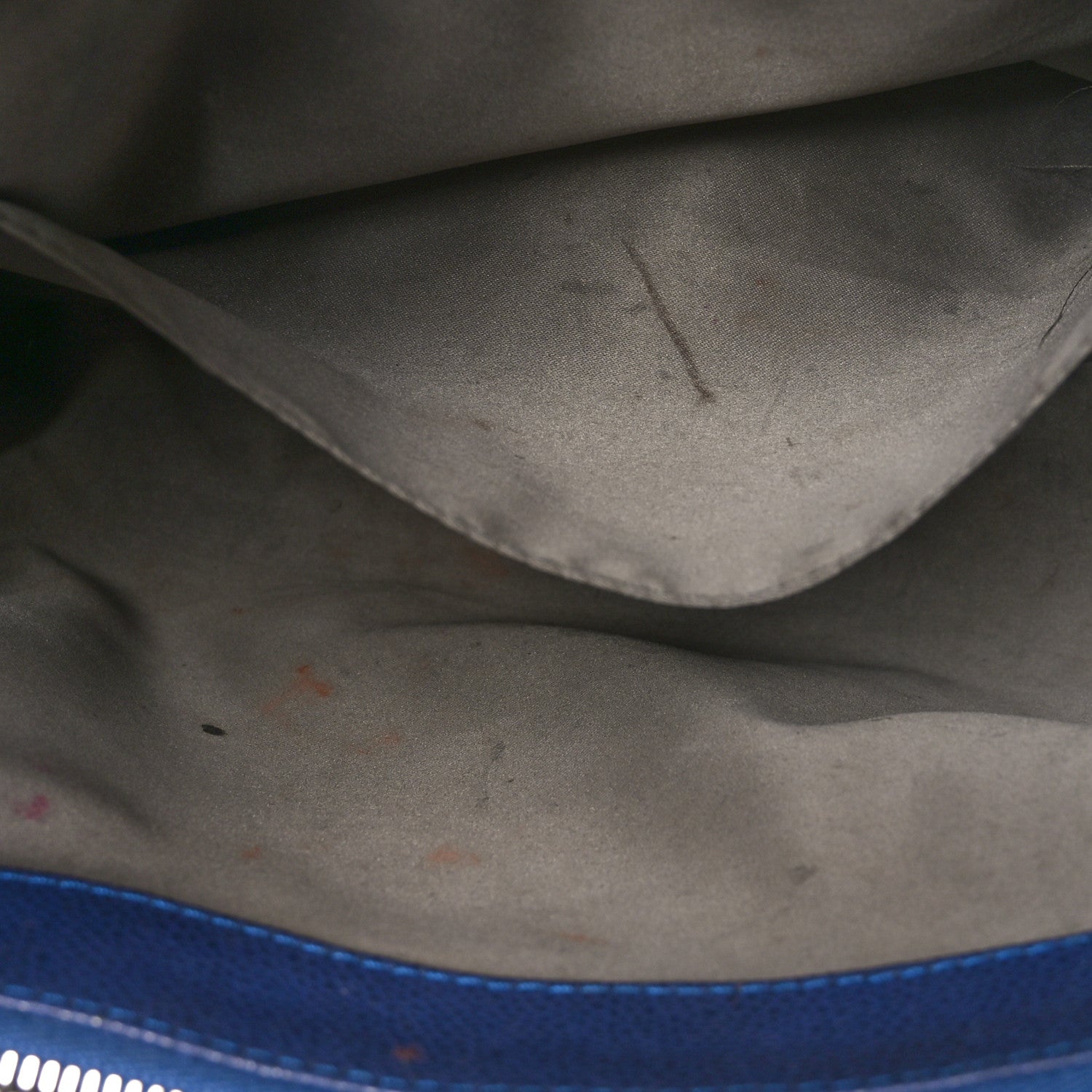 Chanel Caviar Quilted Grand Shopping Tote GST Blue 11 of 11