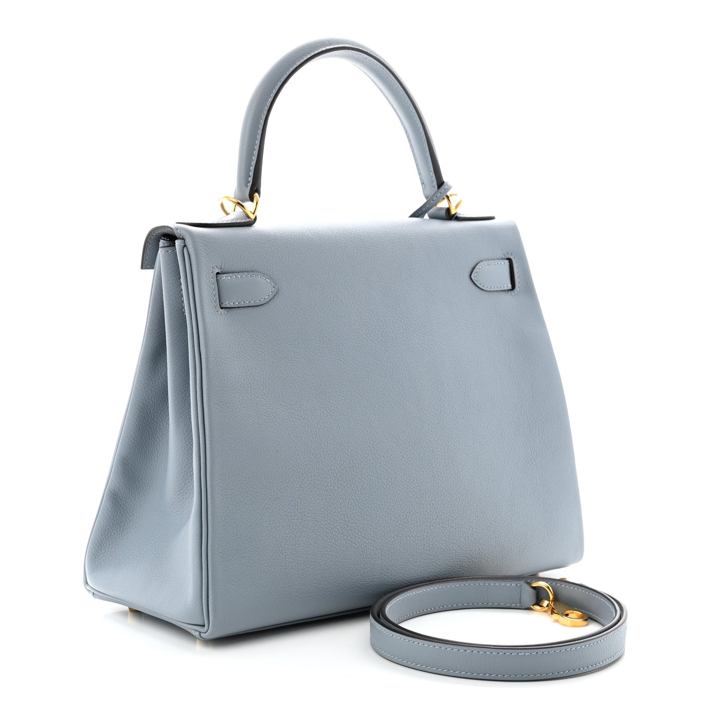 Evercolor Kelly Retourne 28 Bleu Lin