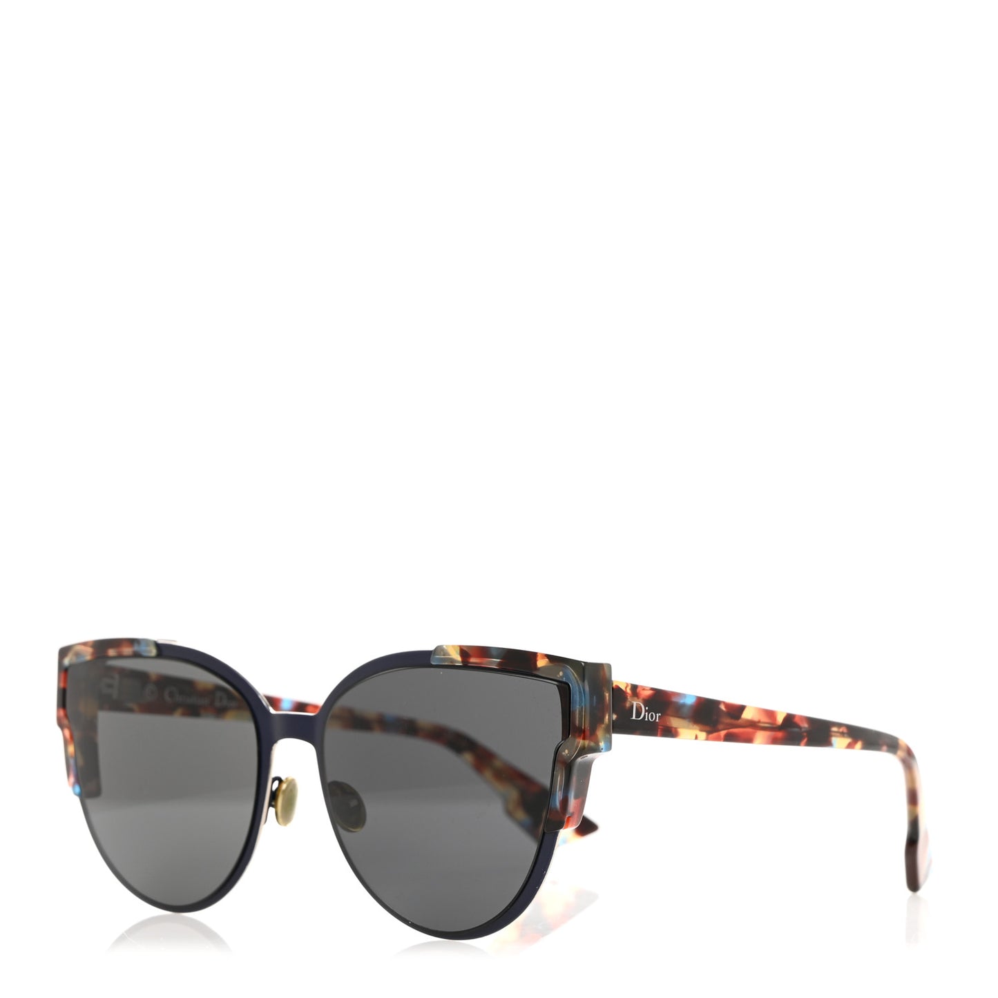 Acetate WildlyDior Sunglasses Tortoise Multicolor