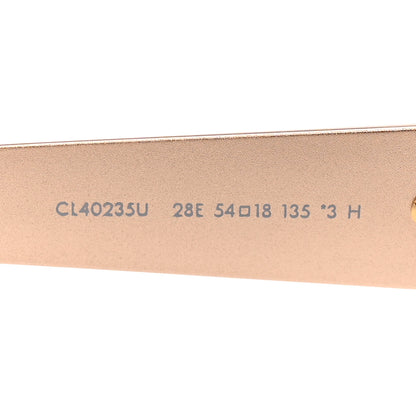 Celine Metal Triomphe 01 Sunglasses CL40235U Rose Gold Brown 6 of 7