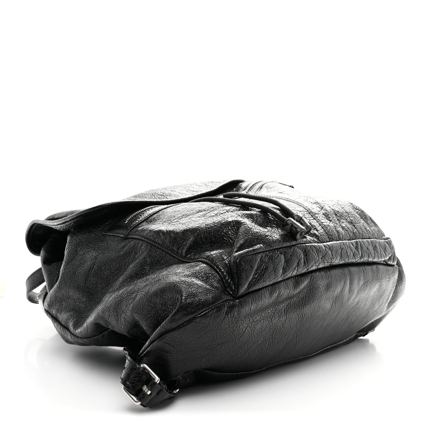 Agneau Giant 12 Silver Hardware S Traveler Backpack Black