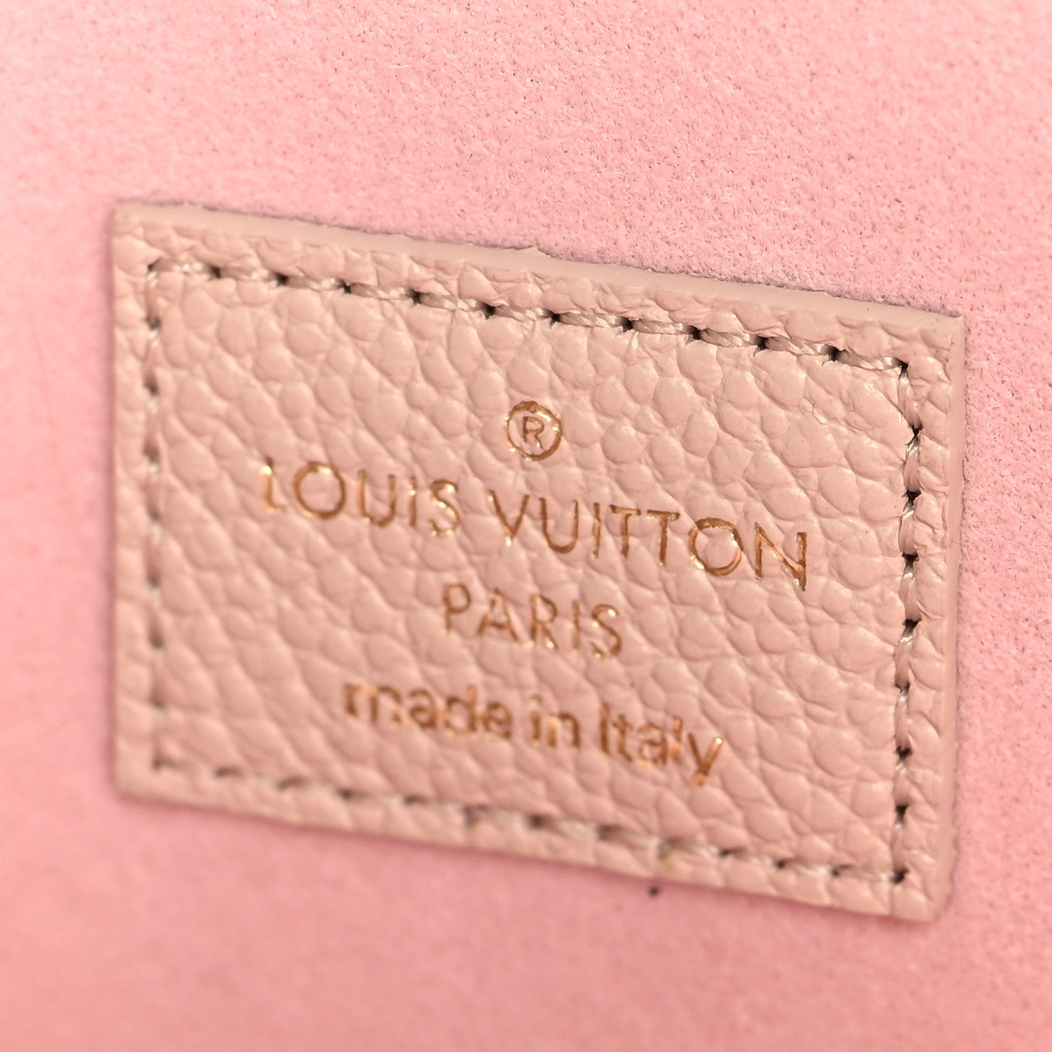 Louis Vuitton Empreinte Spring in the City Felicie Pochette Chain Wallet Pink Beige Yellow 9 of 11