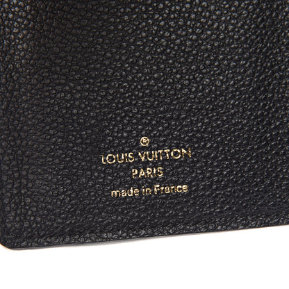 Louis Vuitton Empreinte Compact Curieuse Wallet Black 6 of 8
