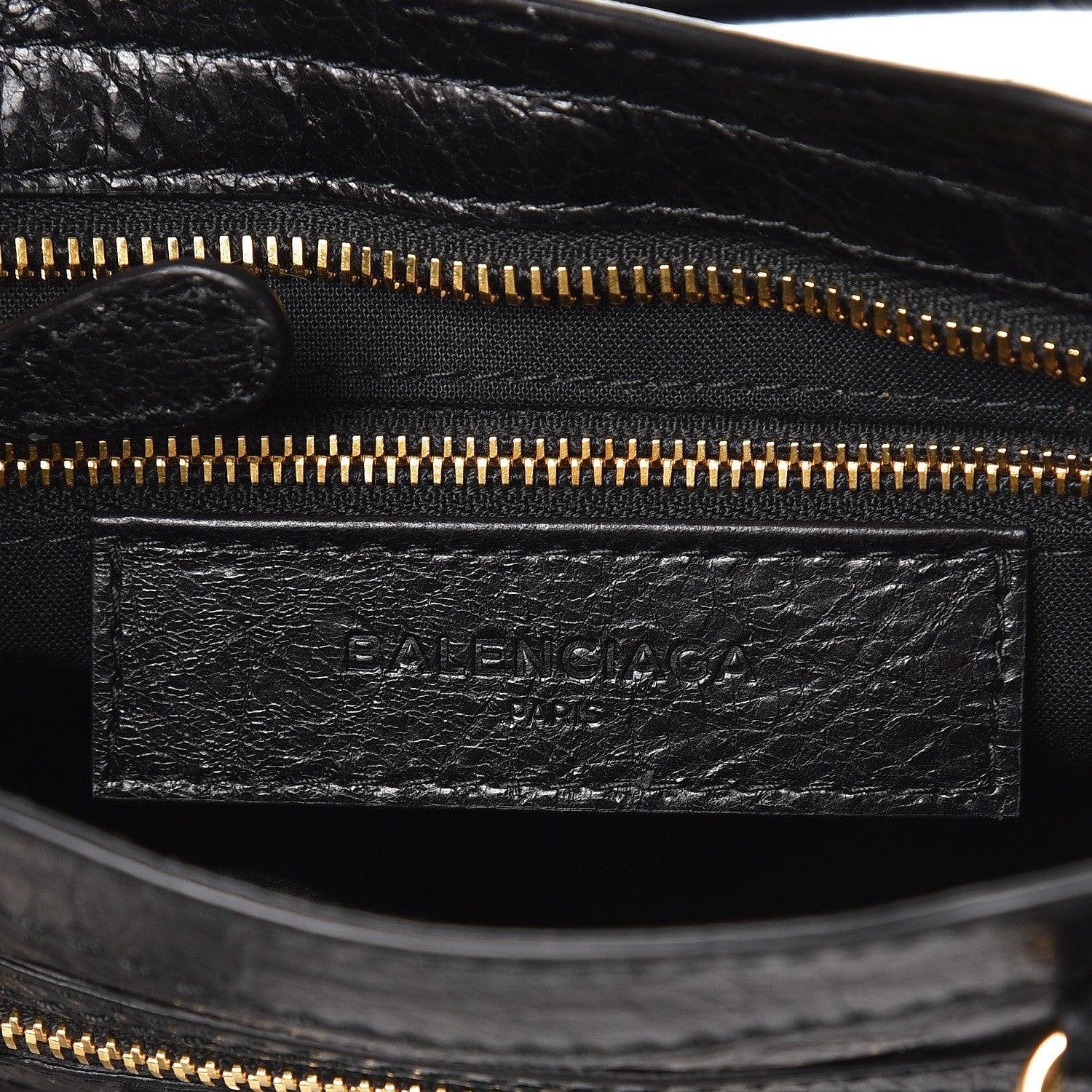 Balenciaga Agneau Giant 12 Gold Hardware Mini City Black 7 of 8
