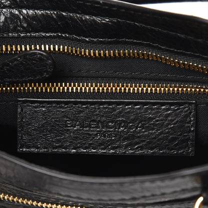 Balenciaga Agneau Giant 12 Gold Hardware Mini City Black 7 of 8