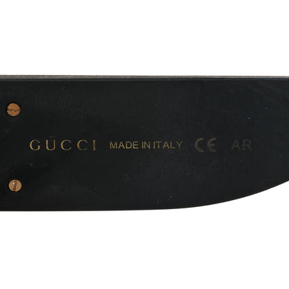 Gucci Square Frame GG0102S Sunglasses Glitter Gold Multi 5 of 7