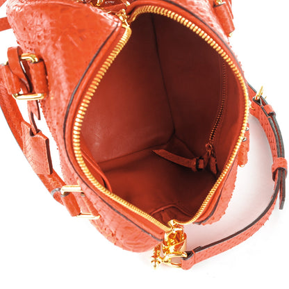 Louis Vuitton Python Embossed Monogram Speedy Bandouliere 20 Orient 5 of 7