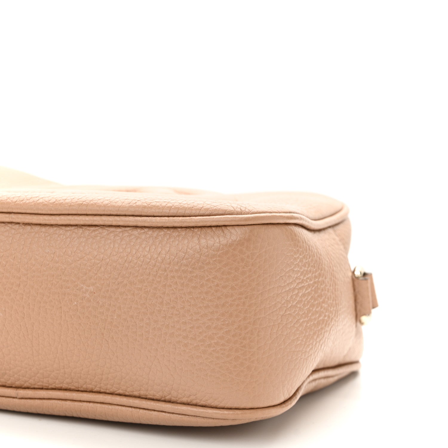 Gucci Pebbled Calfskin Small Soho Disco Bag Rose Beige 10 of 11