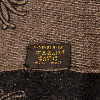 Louis Vuitton Knit Cashmere Circle Rope Bandana Brown 5 of 6