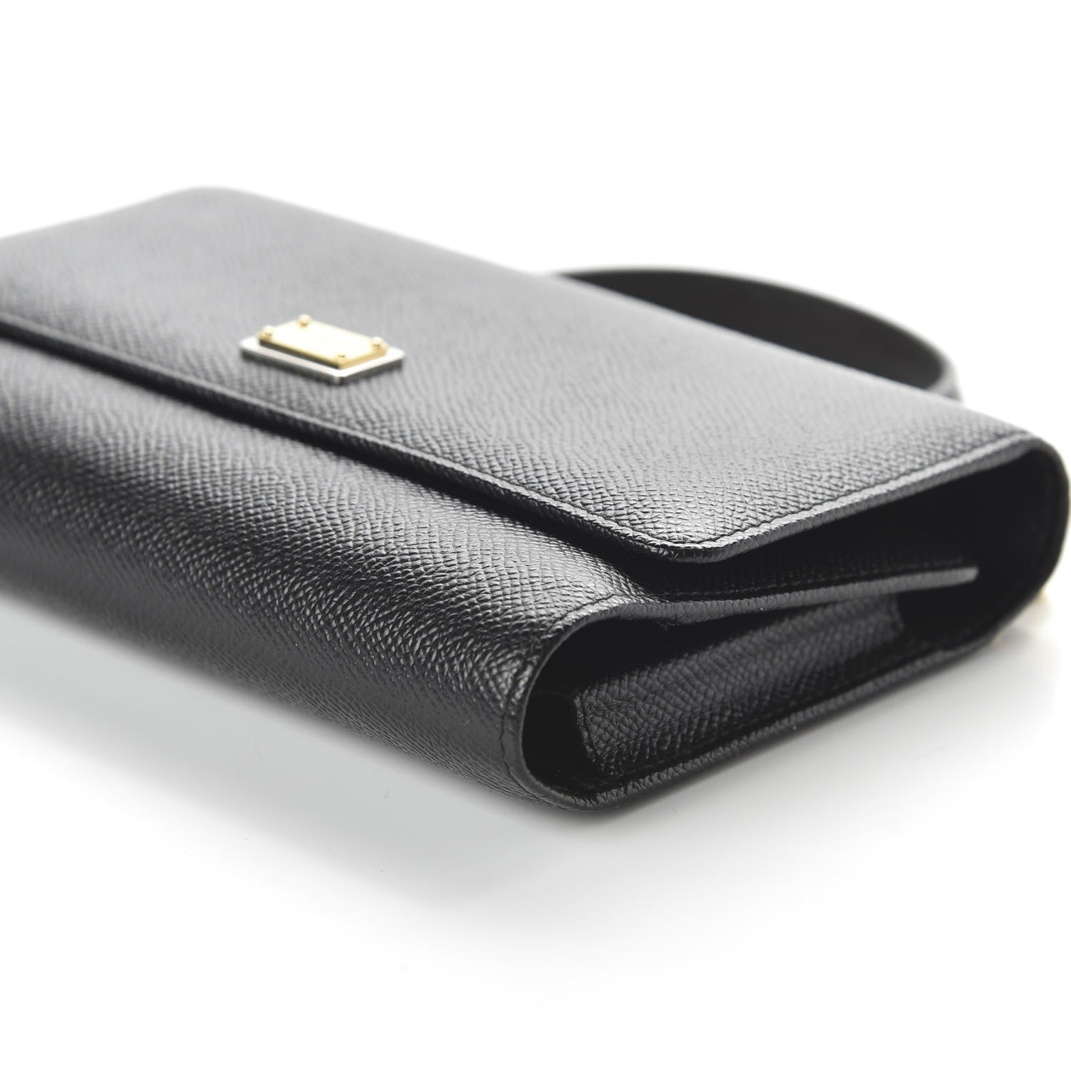 Dolce & Gabbana Dauphine Wallet On Chain Black 6 of 8