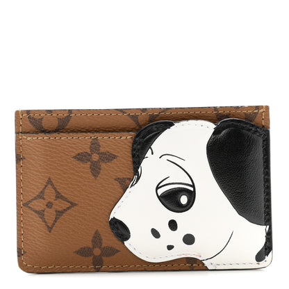 Louis Vuitton Animogram Reverse Monogram Dalmatian Card Holder 1 of 7