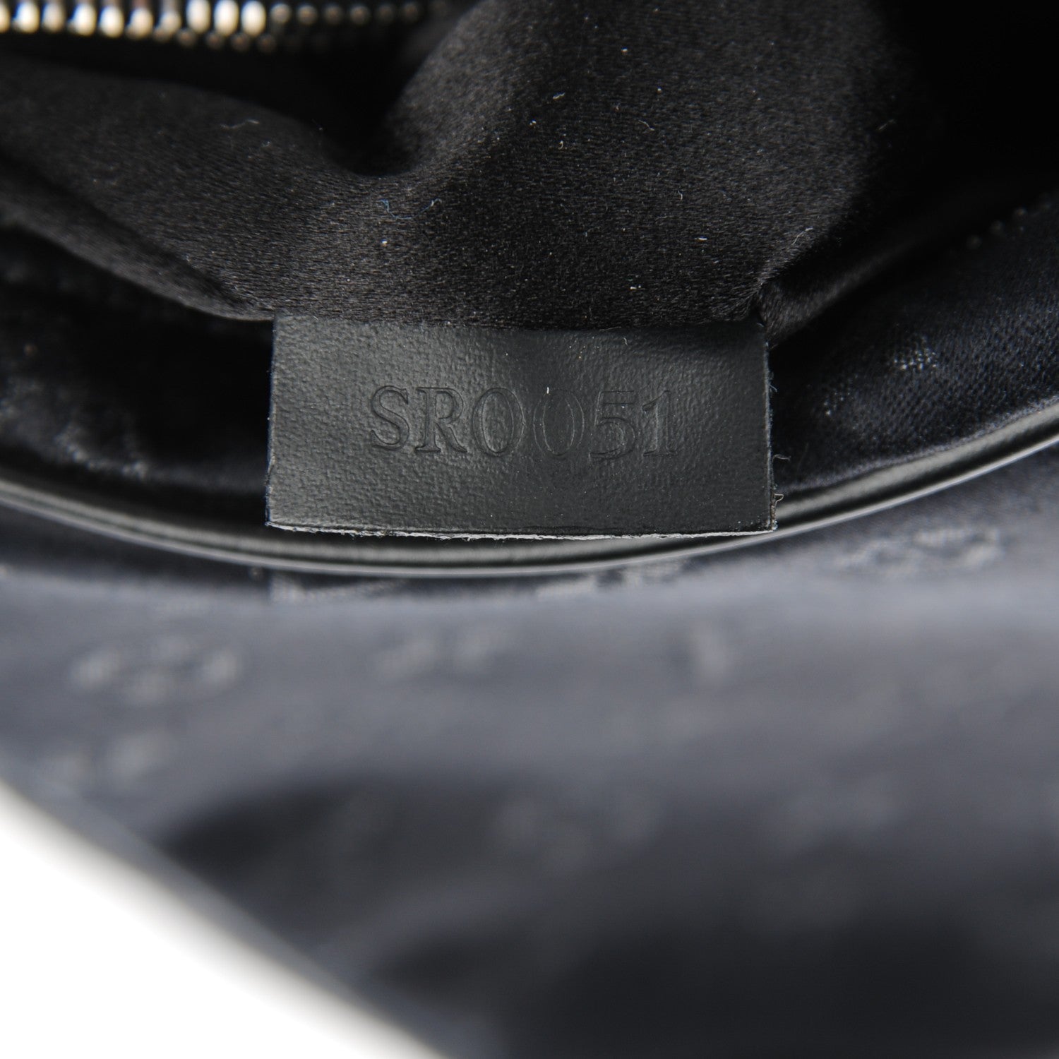 Louis Vuitton Satin Monogram Little Boulogne Black 6 of 7