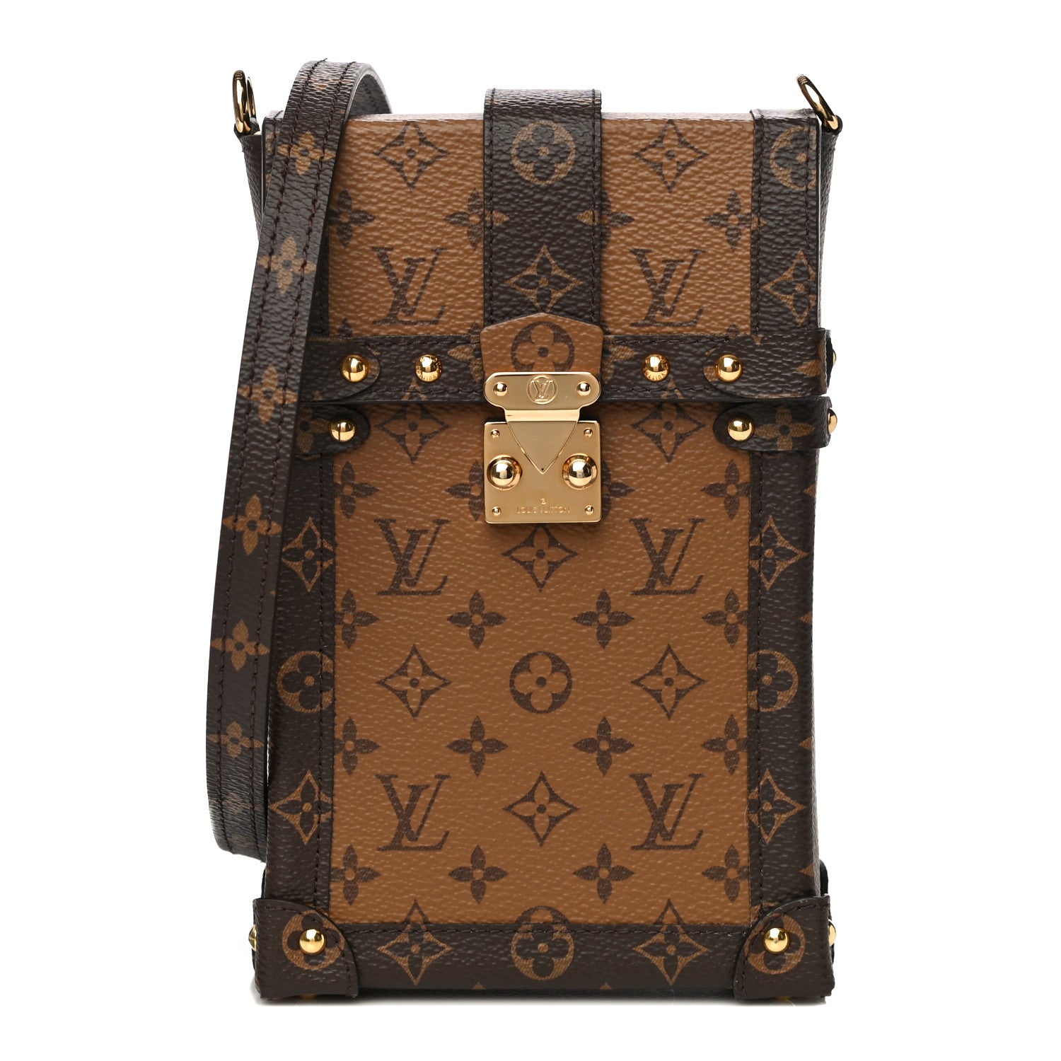Louis Vuitton Reverse Monogram Pochette Trunk Verticale 1 of 10