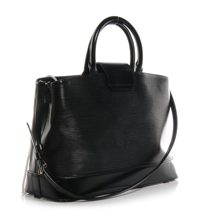 Louis Vuitton Epi Mirabeau GM Black 3 of 7