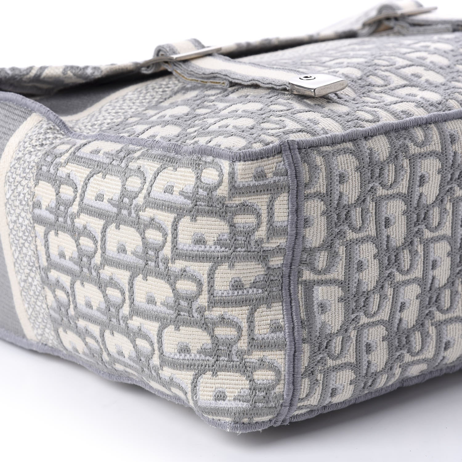 Christian Dior Oblique Medium Diorcamp Messenger Grey 6 of 11