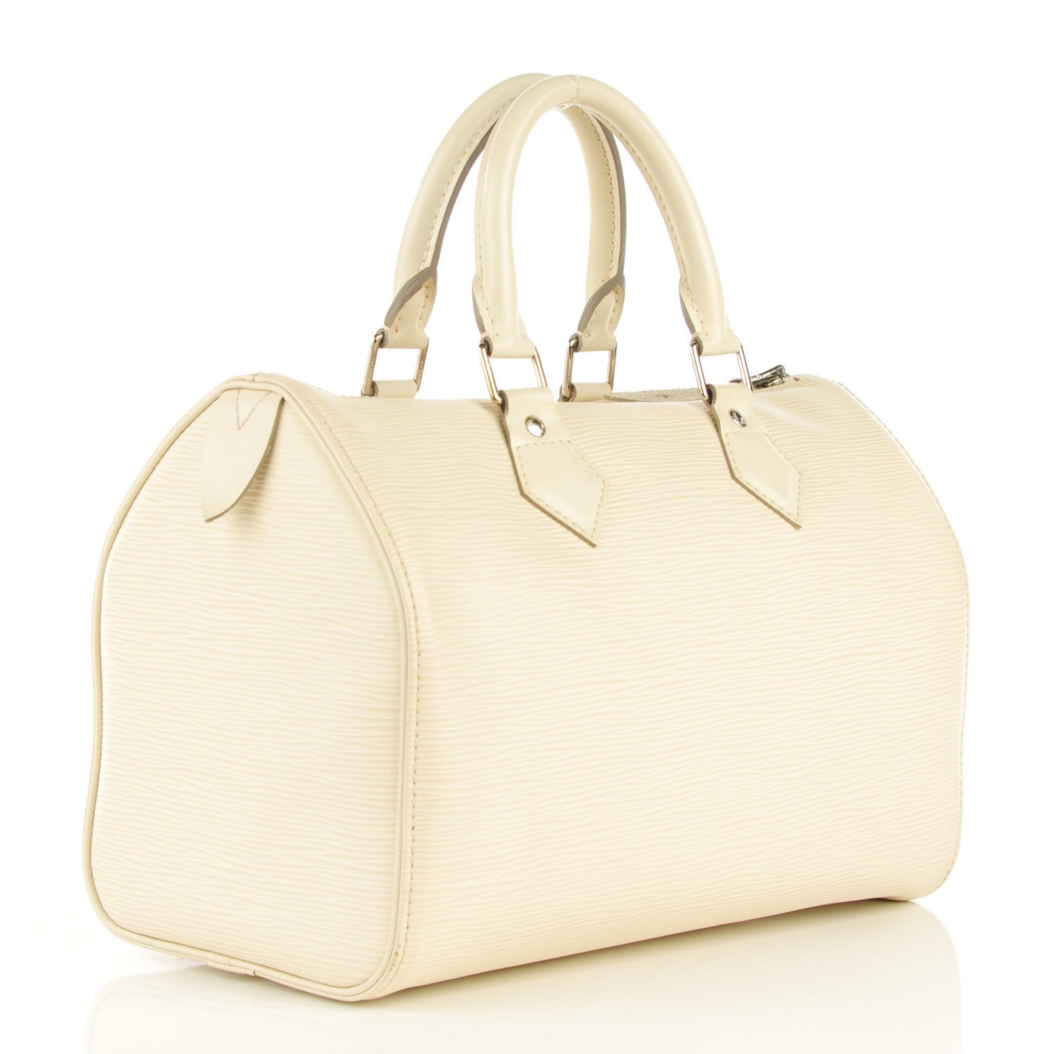 Louis Vuitton Epi Speedy 25 Ivory 3 of 7