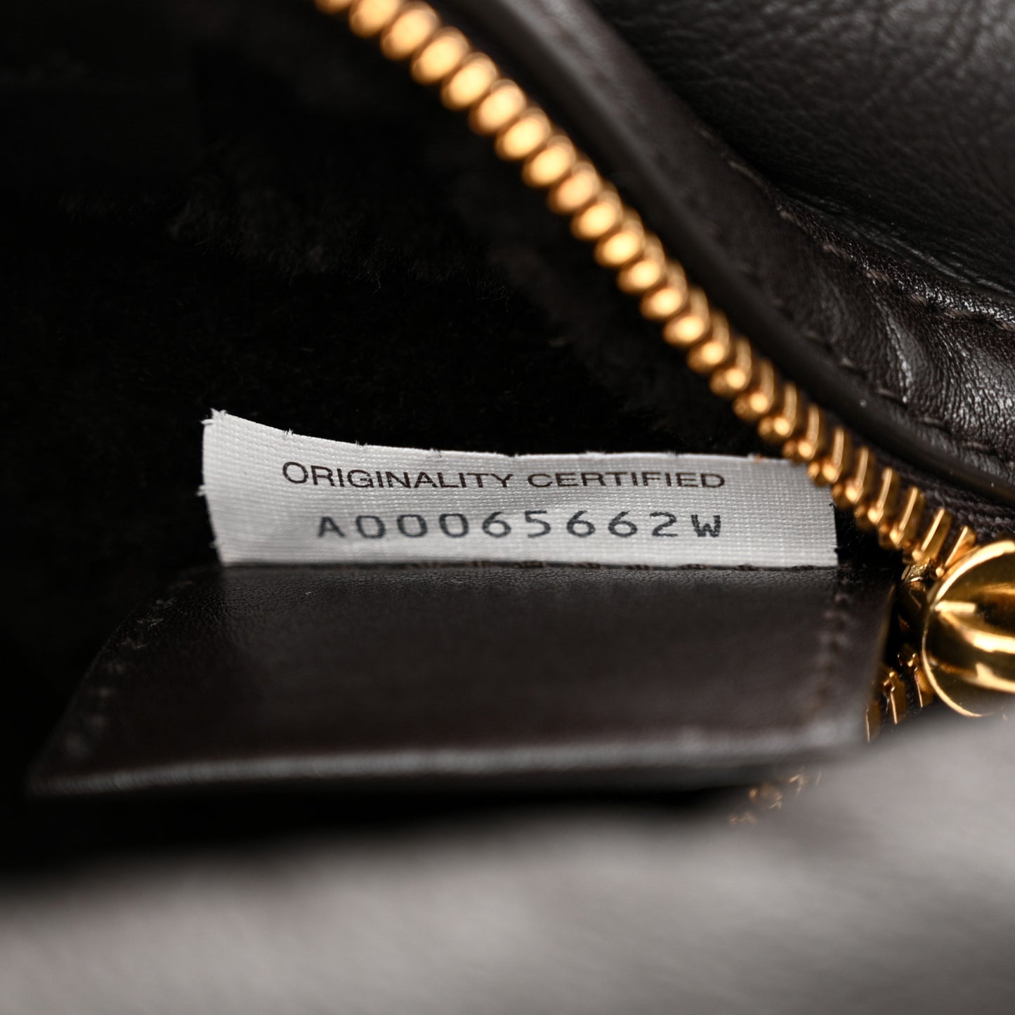 Calfskin Shearling Aviator Mini Jodie Dark Brown Fondant