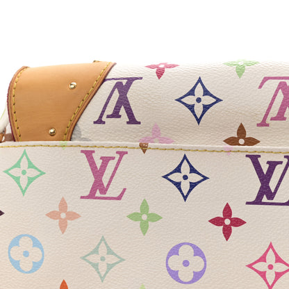 Louis Vuitton Monogram Multicolor Beverly MM White 14 of 15