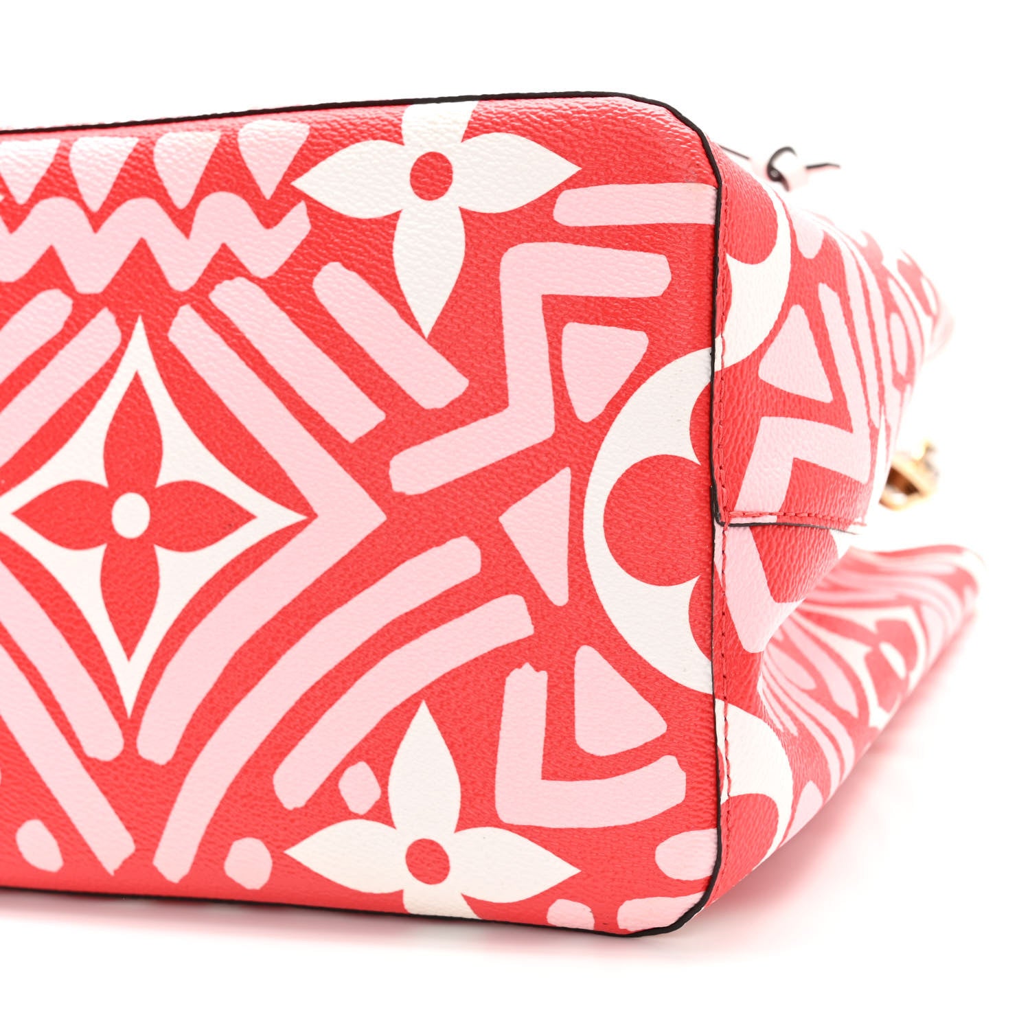 Louis Vuitton Monogram Giant Crafty NeoNoe MM Rouge Rose Creme 9 of 9